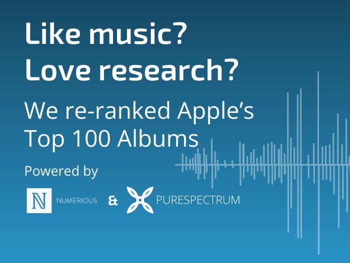 We re-ranked Apple's Top 100 Albums List